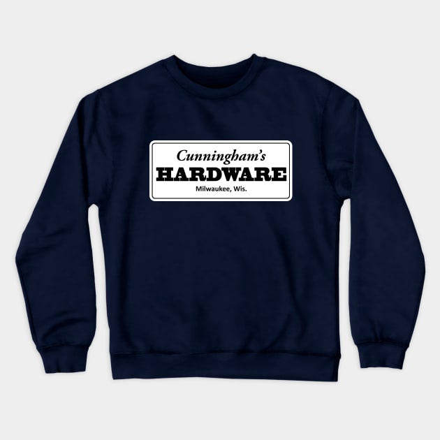 Cunningham's Hardware (new) Crewneck Sweatshirt by GloopTrekker